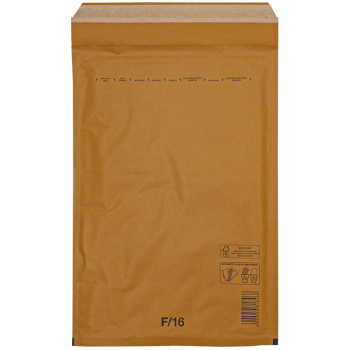 Бурый крафт пакет с прослойкой, 24*34 см, F-16-G (F/3)