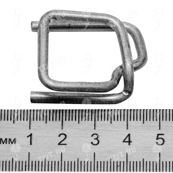 Пряжка проволочная для лент ПЭТ и ПП 19 мм, 1000 шт./уп.