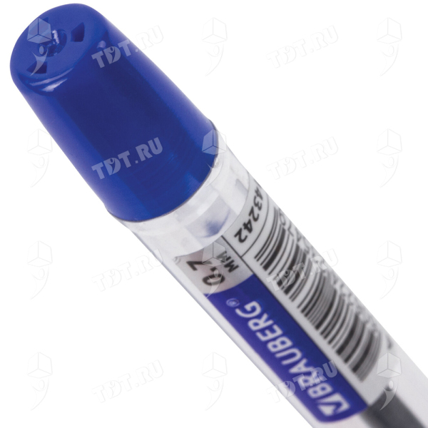 Ручка шариковая масляная BRAUBERG Model-XL ORIGINAL с грипом, синяя, 0.7 мм