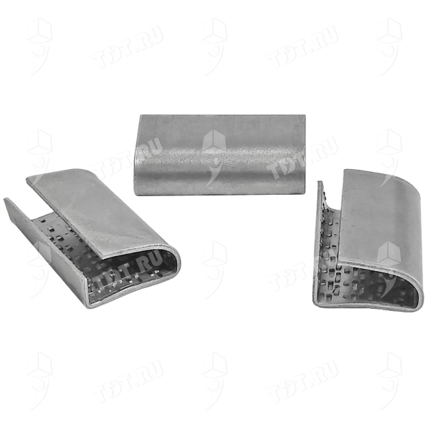 Скобы металлические для ПЭТ ленты, 13 мм, 1000 шт./уп.
