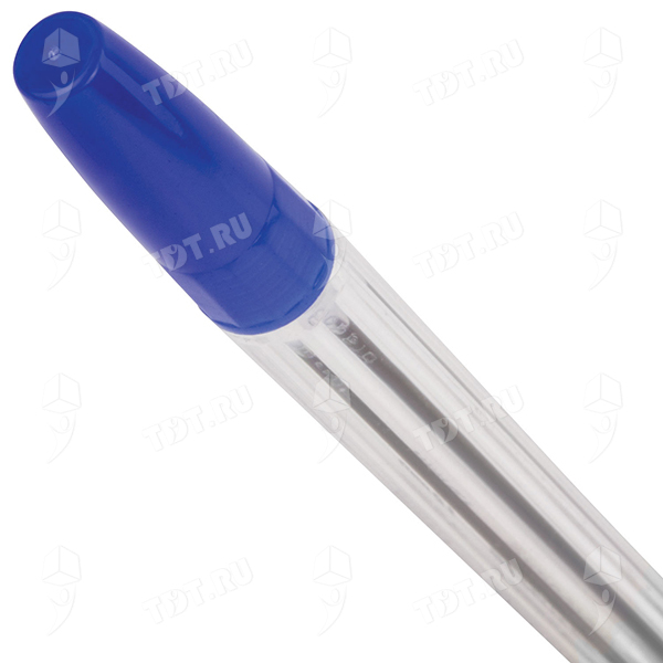 Ручки шариковые BRAUBERG Line, синие, 4 шт.